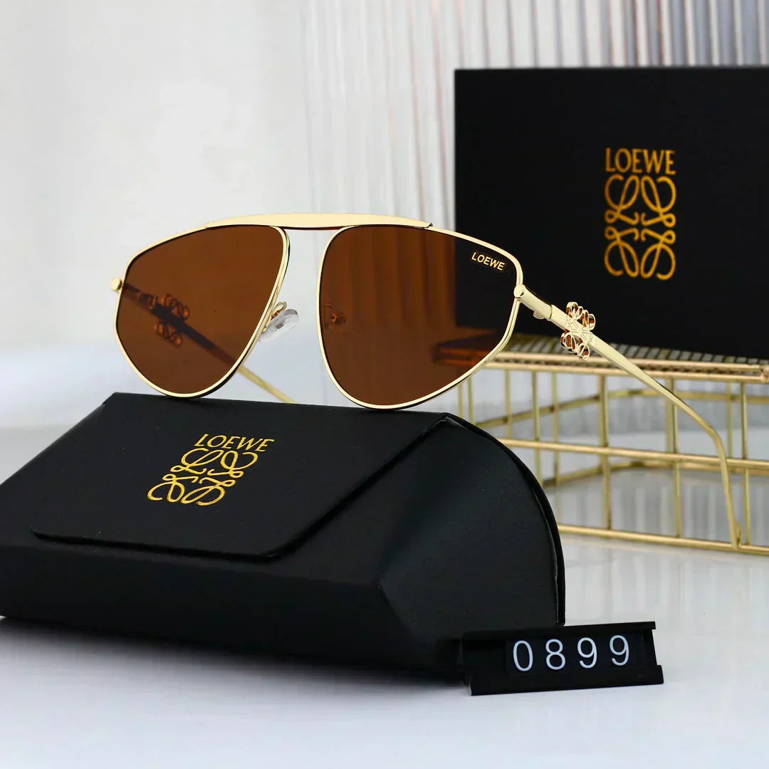 LOEWE Metallbügel Cat-Eye Sonnenbrille 0899