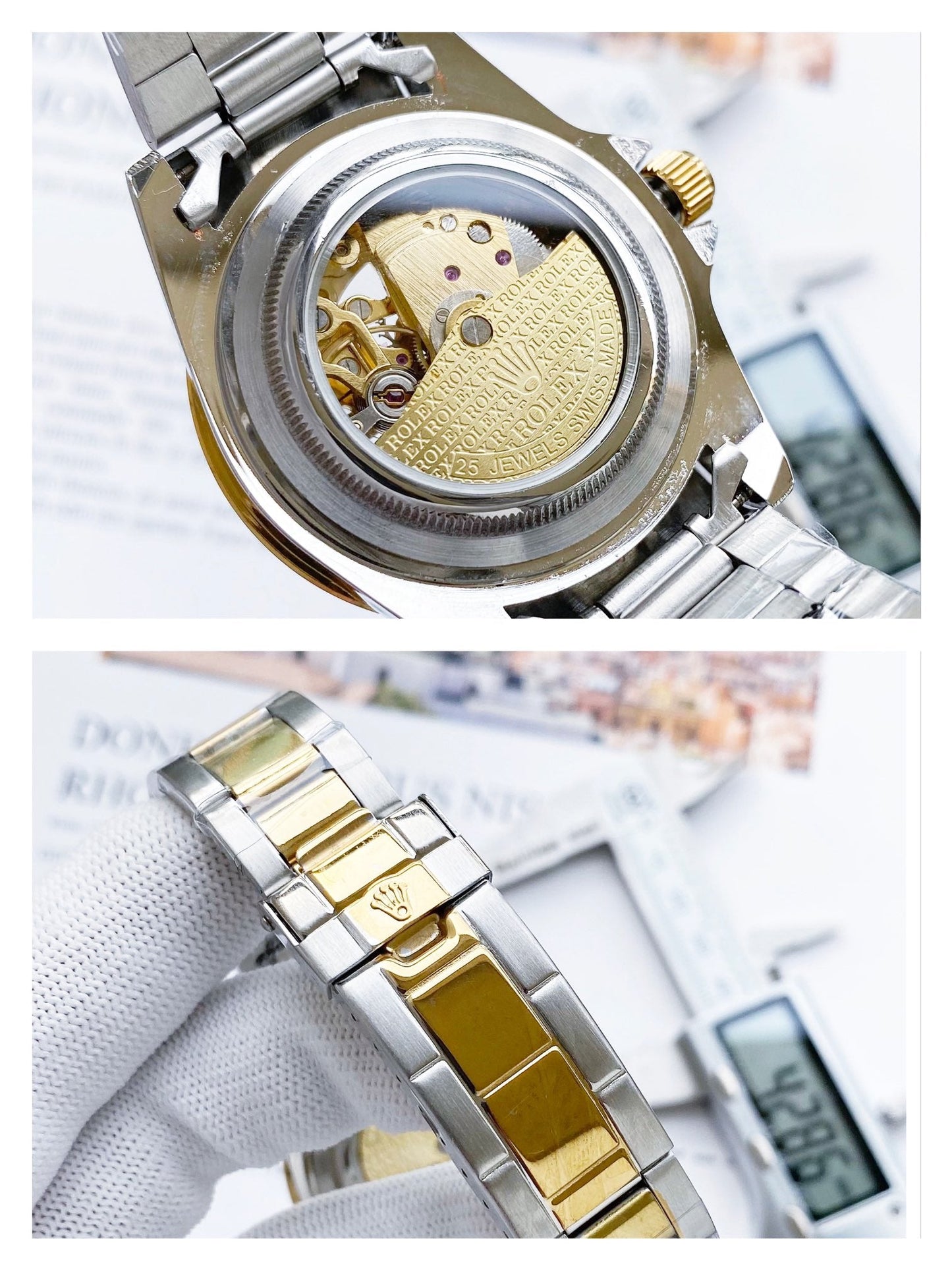 2026 Hottest Selling Item! ๐ฅ๐ฅ Stylish mechanical men's watch with a mineral crystal glass face. The watch features a transparent skeleton design, simple yet elegant, showcasing every detail perfectly.