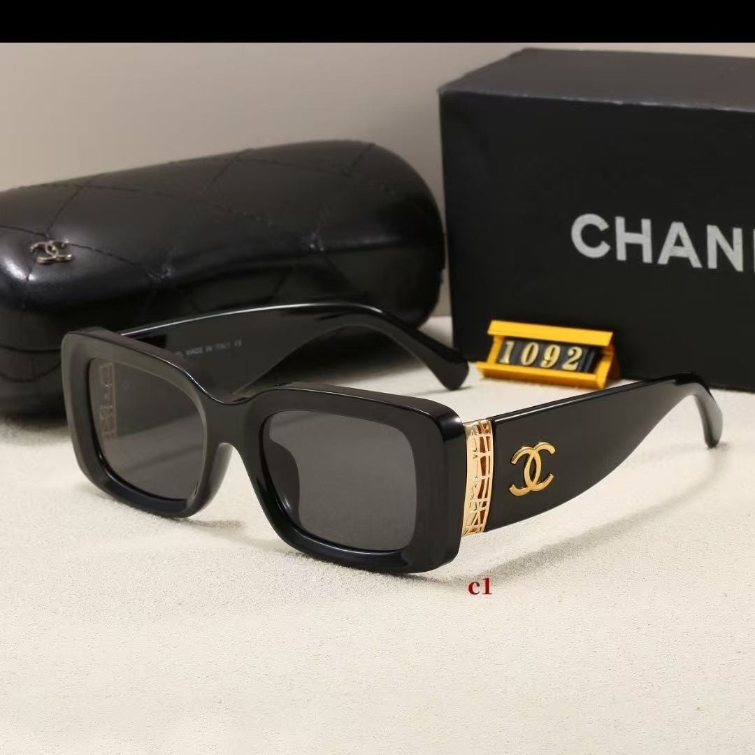 2025 neue personalisierte quadratische Sonnenbrille für Damen im Fashion-Stil