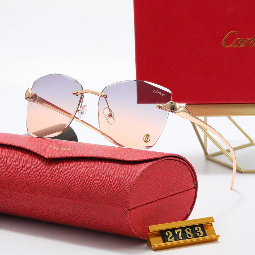 2025 Randlose QUADRATISCHE SONNENBRILLE 2783