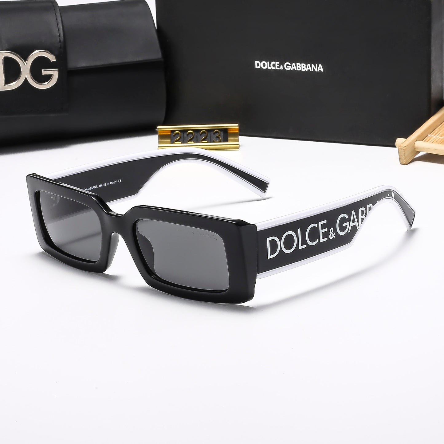 2025 Neue modische quadratische Sonnenbrille