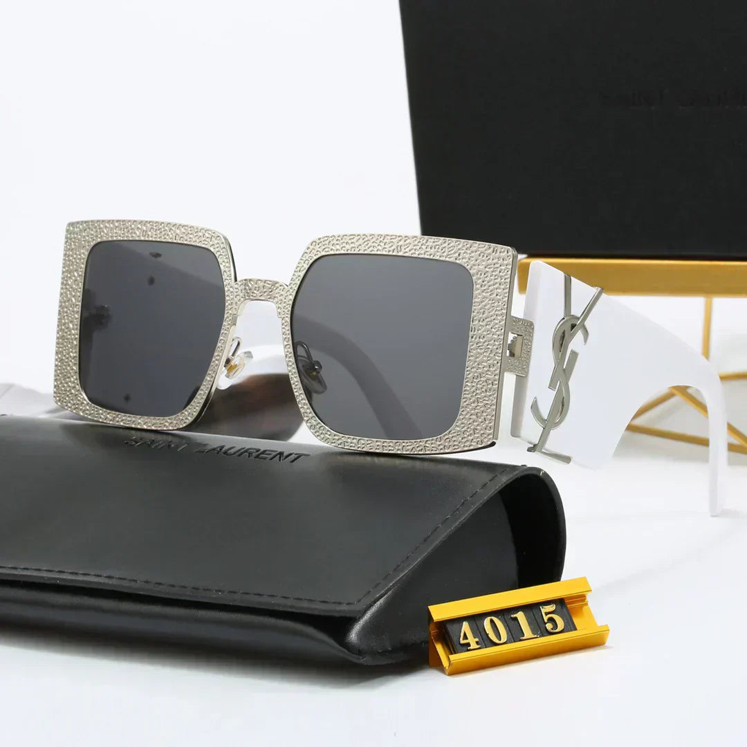 2025 Strukturierte Metallrahmen-Sonnenbrille