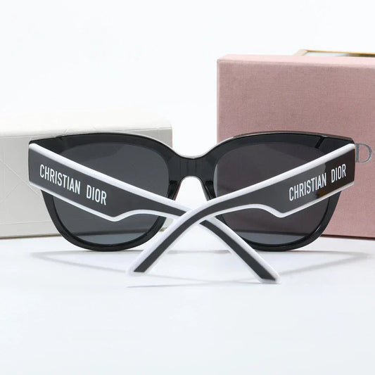 2025 Modische Halbkreis-Sonnenbrille mit Farbabstimmung 3987