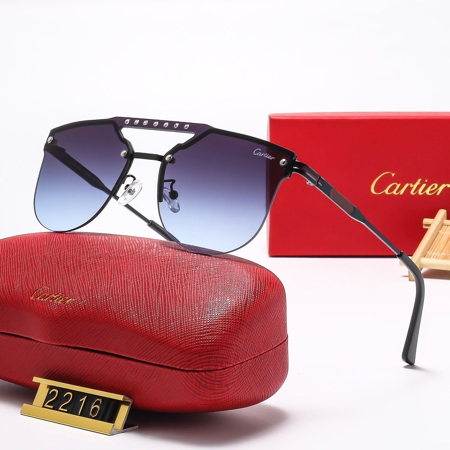 2025 Fashion Piloten-Sonnenbrille 2216