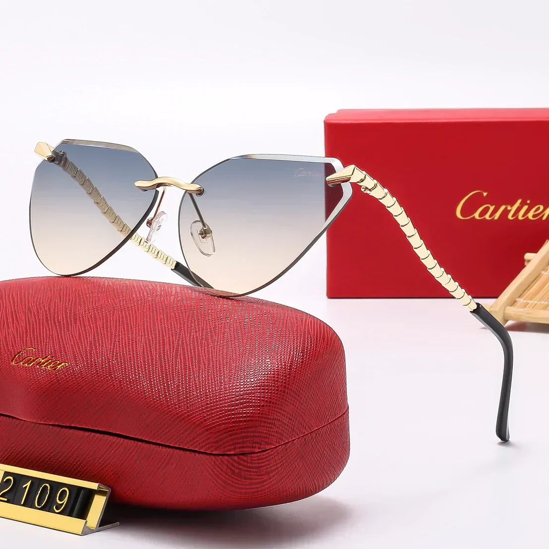 2025 Fashion butterfly sunglasses 2109