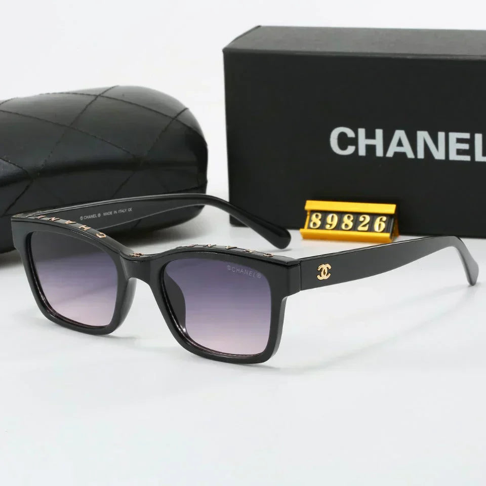 2025 Stylische einfache quadratische Sonnenbrille 89826