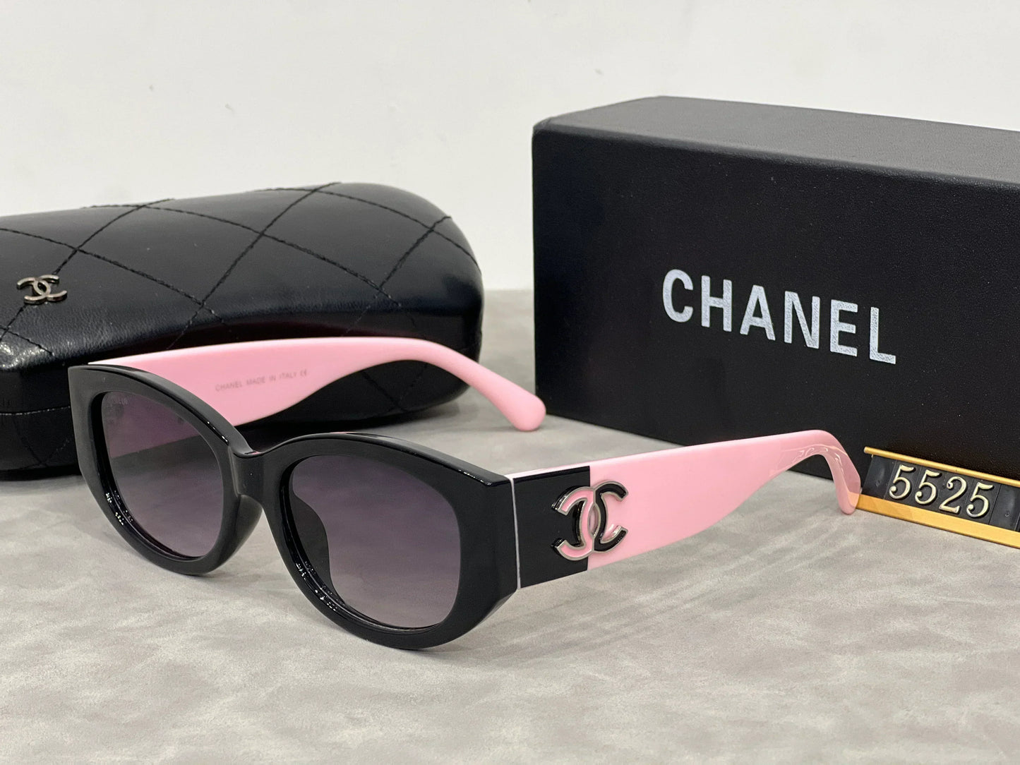 2025 Sunglasses Black and white panda personality sunglasses