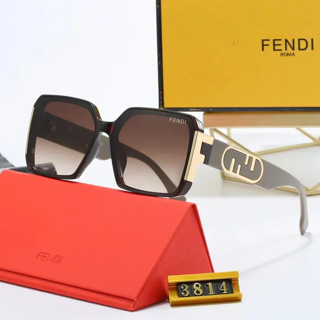 2025 Neue eckige Sonnenbrille