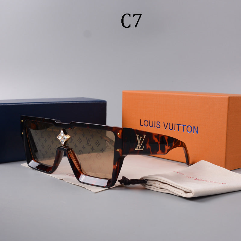 2025 Quadratische Rahmen Unisex Sonnenbrille 1486