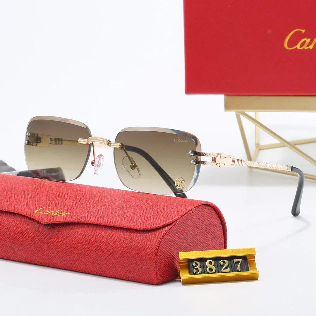 2025 Randlose Sonnenbrille 3827