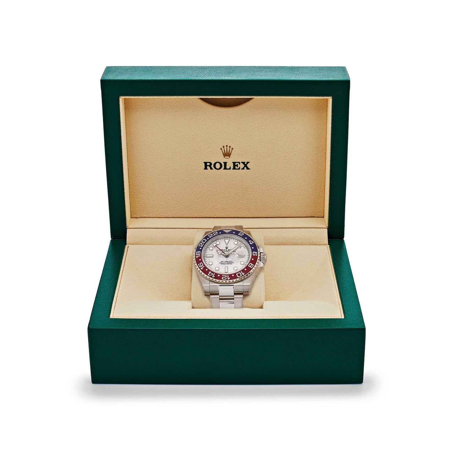 2025 Watch GMT-Master II 126719BLRO 'Pepsi' White Gold Meteorite Dial (2024)