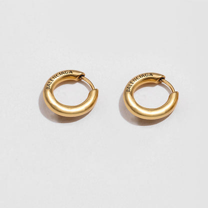 2025 Hollow letter tide earrings