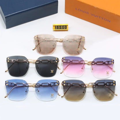 2025 Frameless gradient sunglasses 3960
