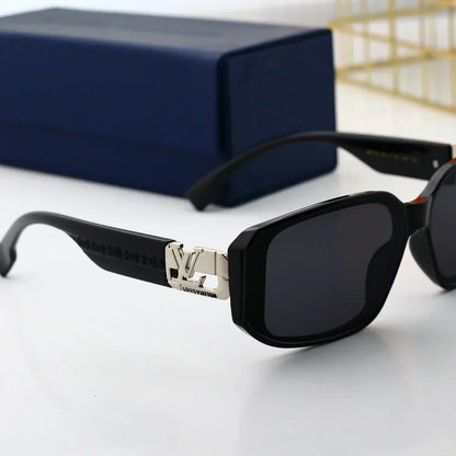2025 Sunglasses  Retro Square Frame Sunglasses