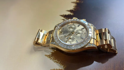 2026 Watch Daytona Yellow Gold Golden Diamond Dial & Bezel Oyster Bracelet 126598TBR