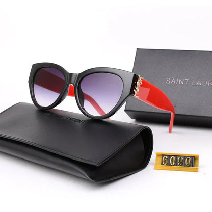 2025 Modische neue Cateye-Sonnenbrille 6090