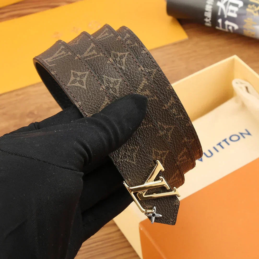 2025 Reversible Solid Calfskin Belt Width 2.0cm