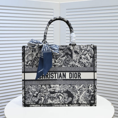 2025 Bag Stylish Book Tote Bag D7