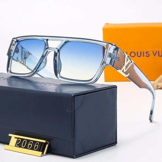 2025 Fashionable double bridge casual sunglasses