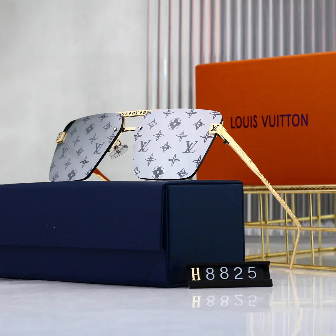 2025 HD Metal Monogram Sunglasses H8825