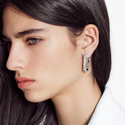 2025 2 Colors Edge Earrings