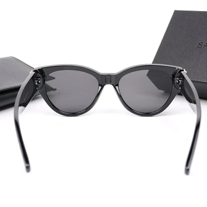 2025 Modische neue Cateye-Sonnenbrille 6090
