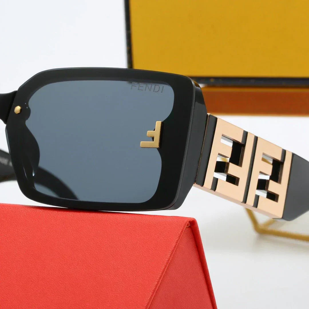 2025 Personalized wide-leg lettered internet celebrity sunglasses