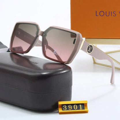 2025 Large frame retro anti-glare sunglasses