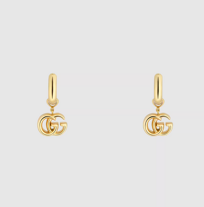 2025 Double G Drop Hoop Earrings