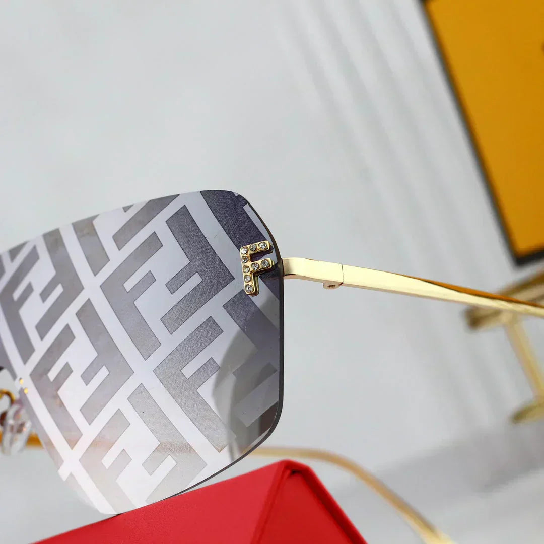 2025 Frameless integrated sunglasses