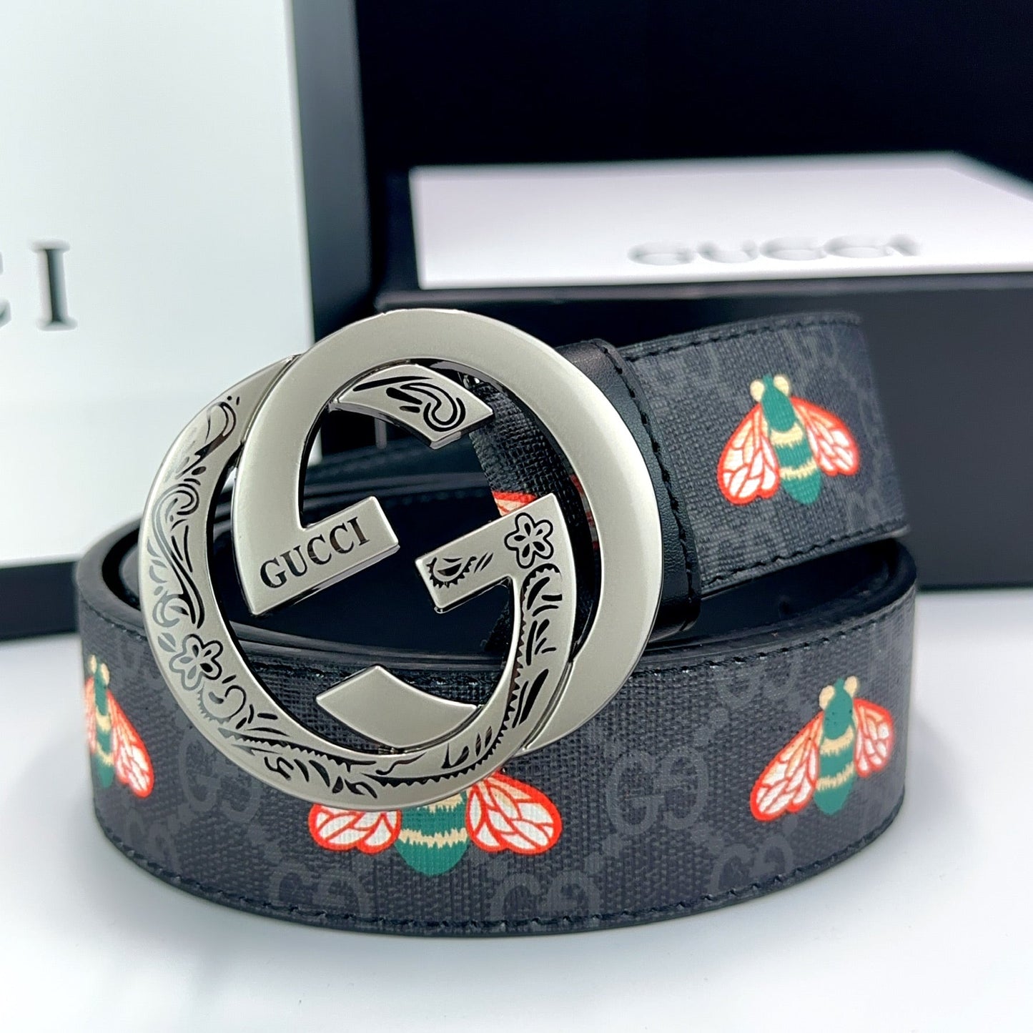 2025 Printed double G Fashion Belt
