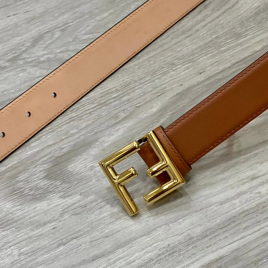 2025 belt Double-sided top layer cowhide belt width 30MM