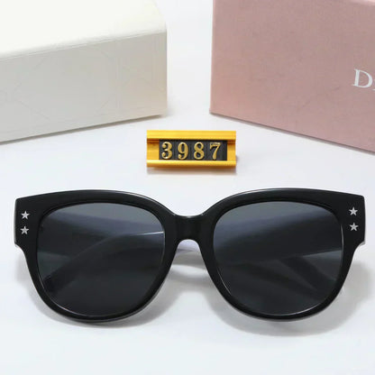 2025 Fashionable Semi-circular Color Matching Sunglasses 3987