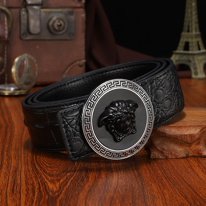 2025 Medusa Biggie Leather Belt