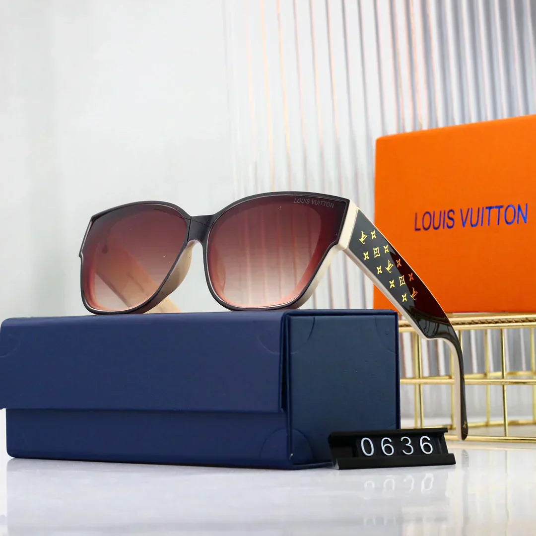 2025 Large frame sunshade fashionable travel sunglasses