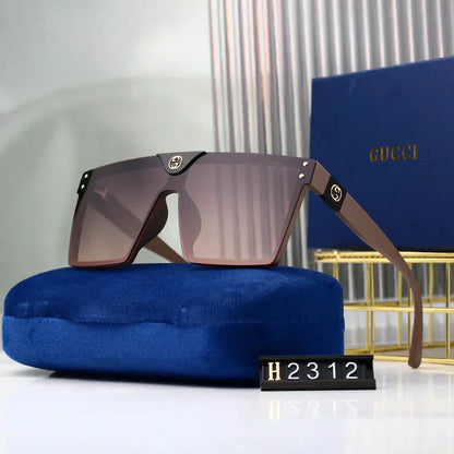 2025 Große Retro-Sonnenbrille