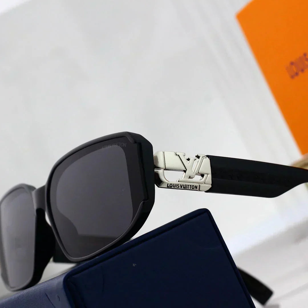 2025 Sunglasses  Retro Square Frame Sunglasses