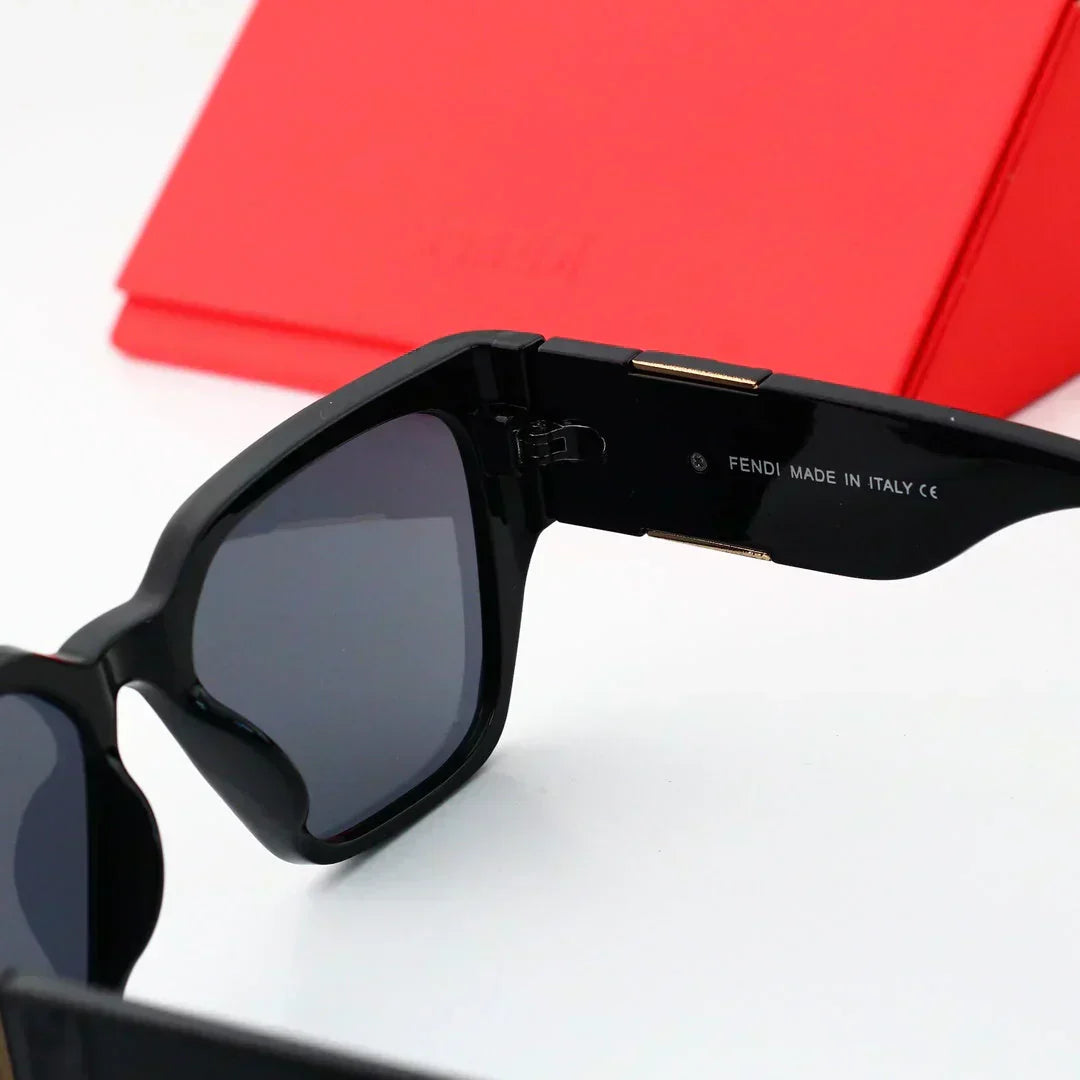 2025 High-end large-frame slim sunglasses