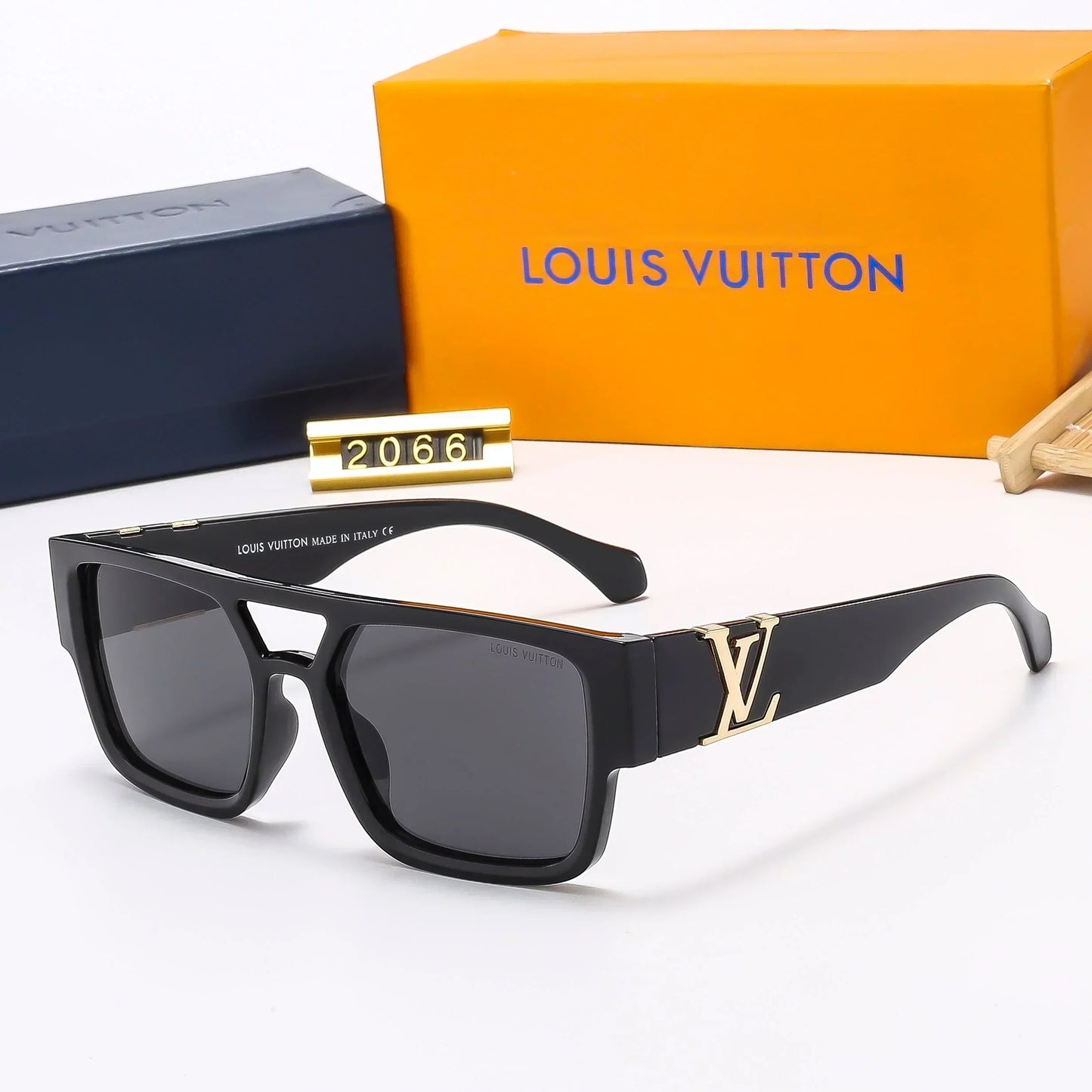 2025 Modische lässige Doppelsteg-Sonnenbrille