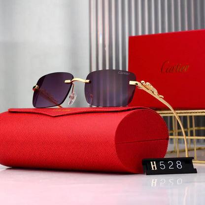 2025 Golden Leopard Frame Sunglasses