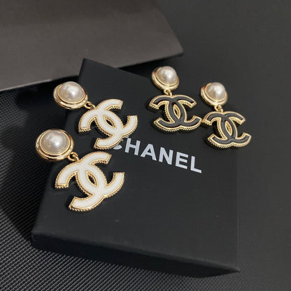 2025 Temperament Epoxy Pearl Earrings