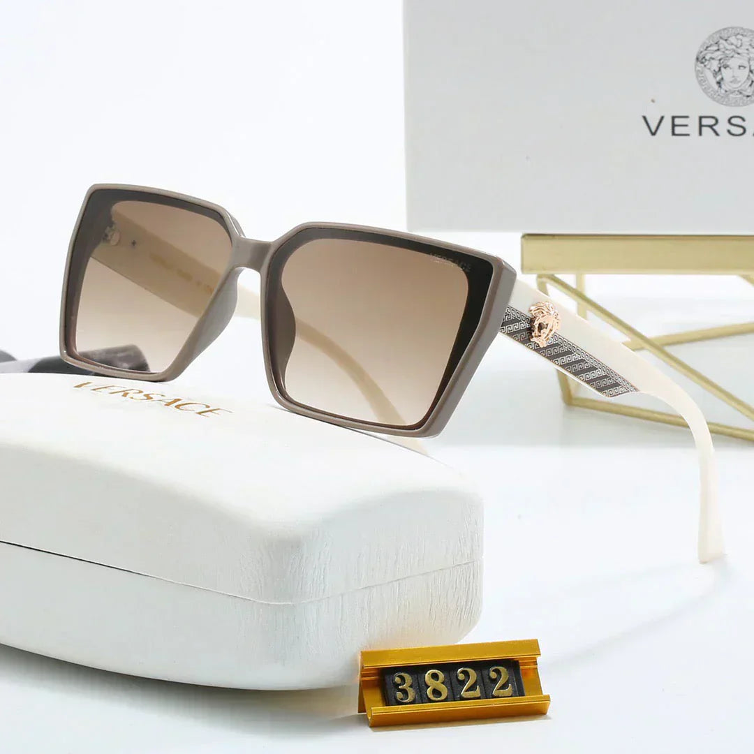 2025 Vintage Square Medusa Sunglasses 8822