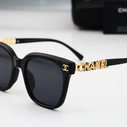 2025 Letters on temples UV protection sunglasses