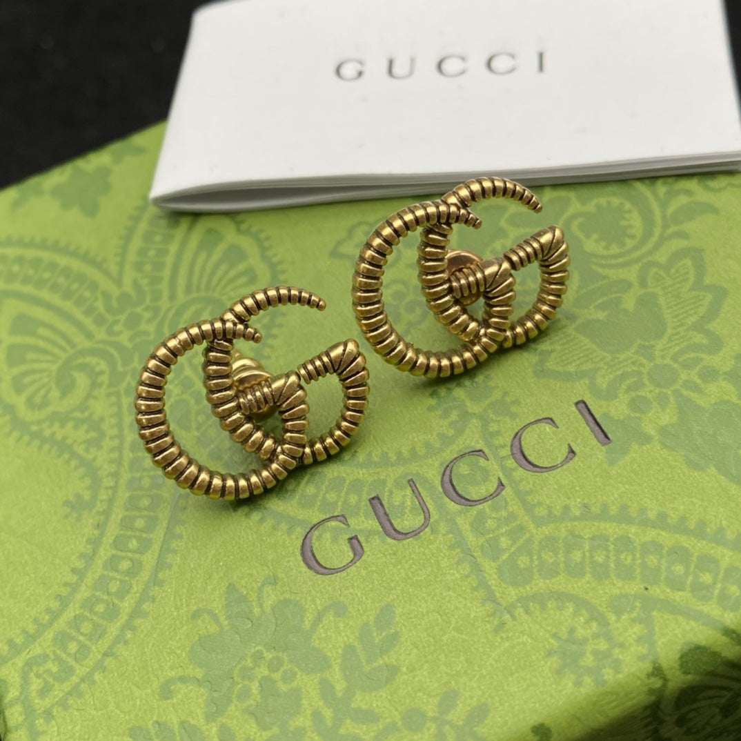 2025 Vintage Double Stud Earrings