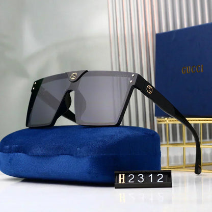 2025 Große Retro-Sonnenbrille