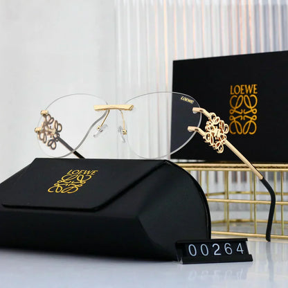 LOEWE Metal temple gradient sunglasses 00264