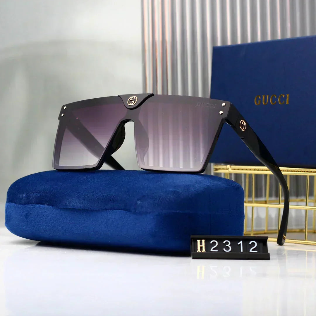 2025 Große Retro-Sonnenbrille
