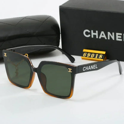 2025 Stylish simple square frame sunglasses 69018