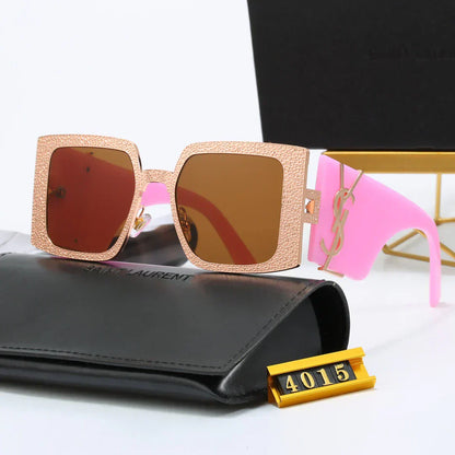 2025 Textured Metal Frame Sunglasses