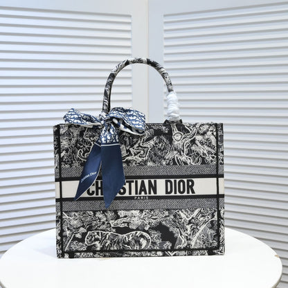 2025 Bag Stylish Book Tote Bag D7